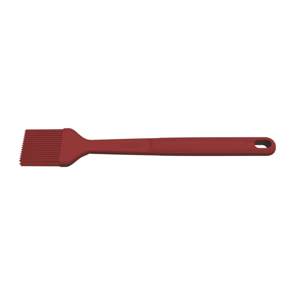 Pincel 26cm Culinário Tramotnina Softta De Silicone Vermelho