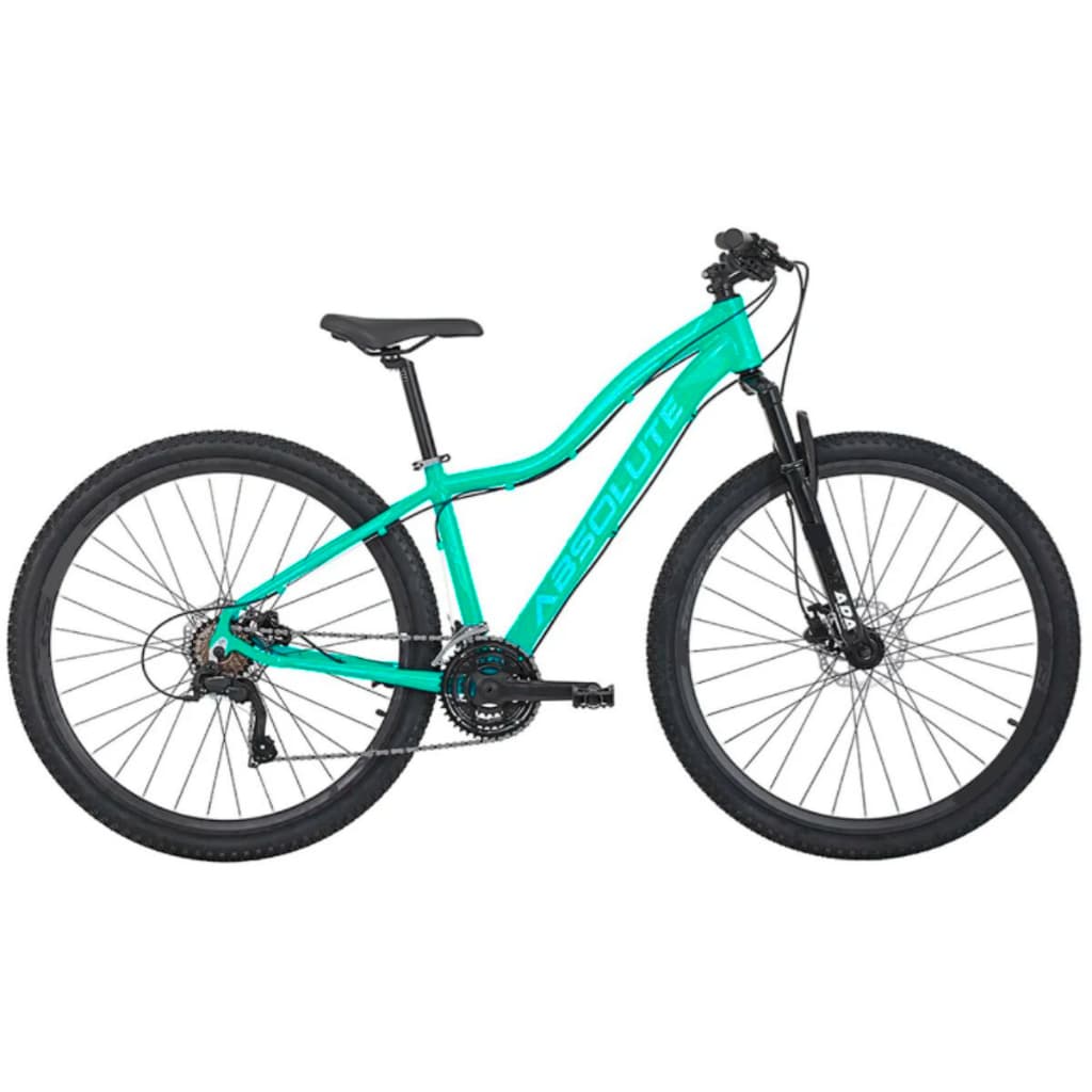 Bicicleta Aro 29 Absolute Hera Feminino Mtb Alumínio 21V Suspensão 80mm Freios Mecânicos