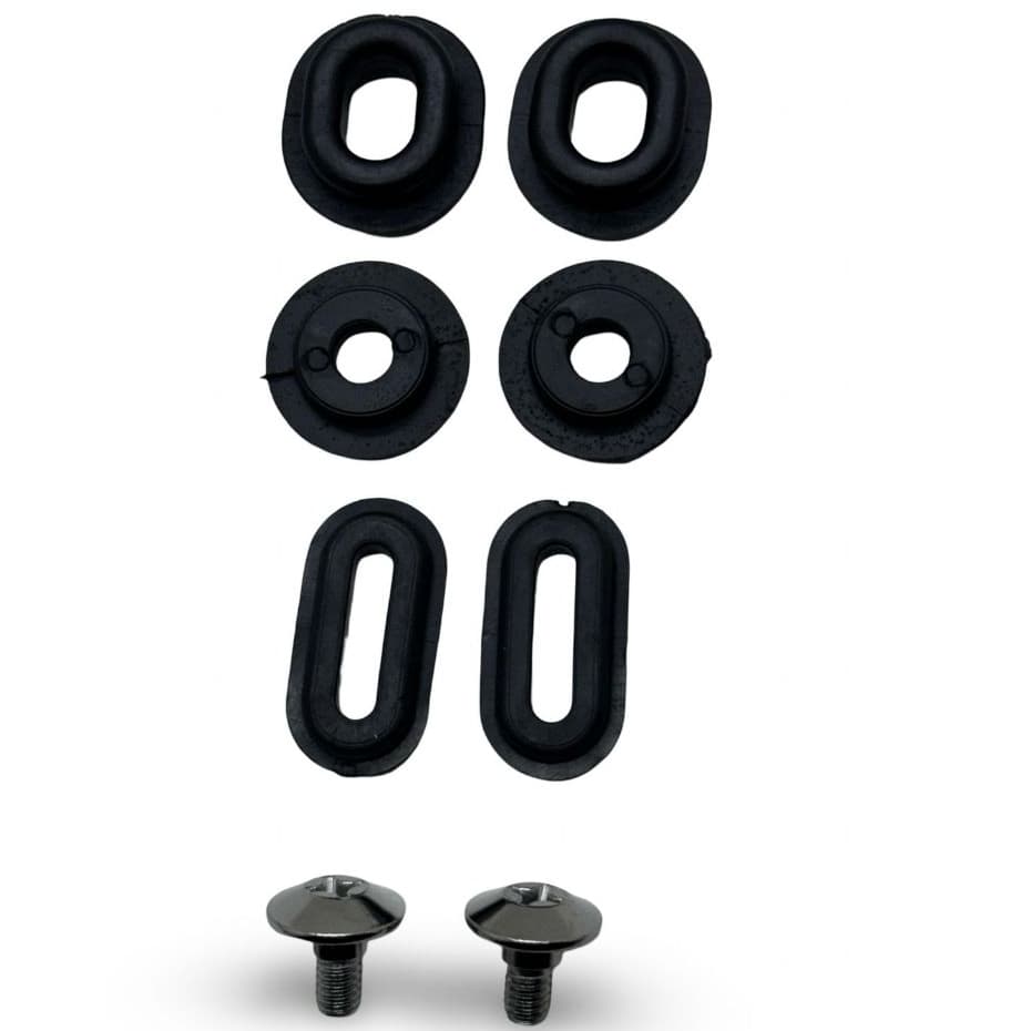 KIT FIXAÇÃO BORRACHA PARAFUSO TAMPA LATERAL TITAN 150/160/START 160