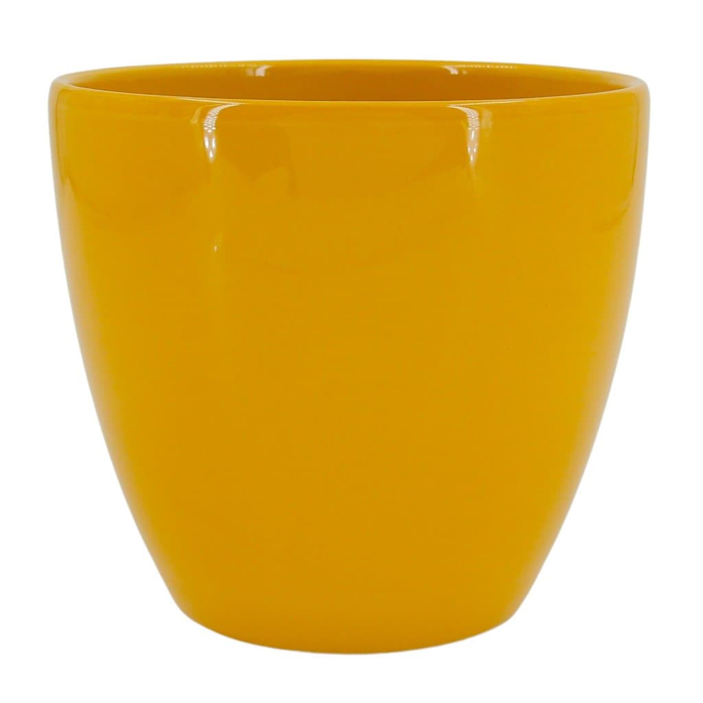 Vaso Cachepot Cerâmica Holandês - Genoa Amarelo