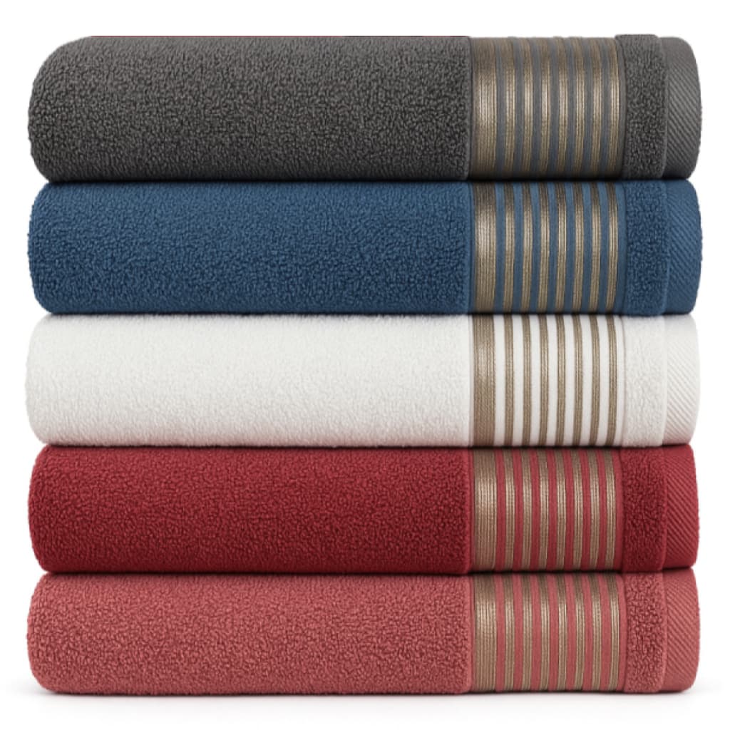 KIT 2 Toalhas Banhão Gigante Luxo Quasar 100% Algodão 75x150cm Alta Absorção e Maciez