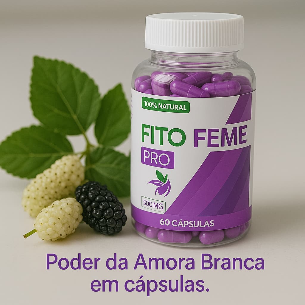 Fito Feme Pro - Saúde Feminina - Cápsulas - Fórmula Especial