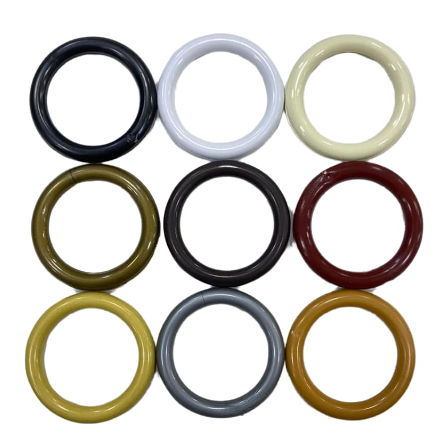 30 Unidades de Argola 28mm Para Cortina de Varão Várias Cores