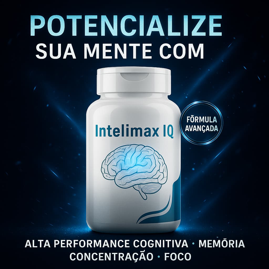 Intelimax IQ+ Cápsulas - Suporte Cognitivo