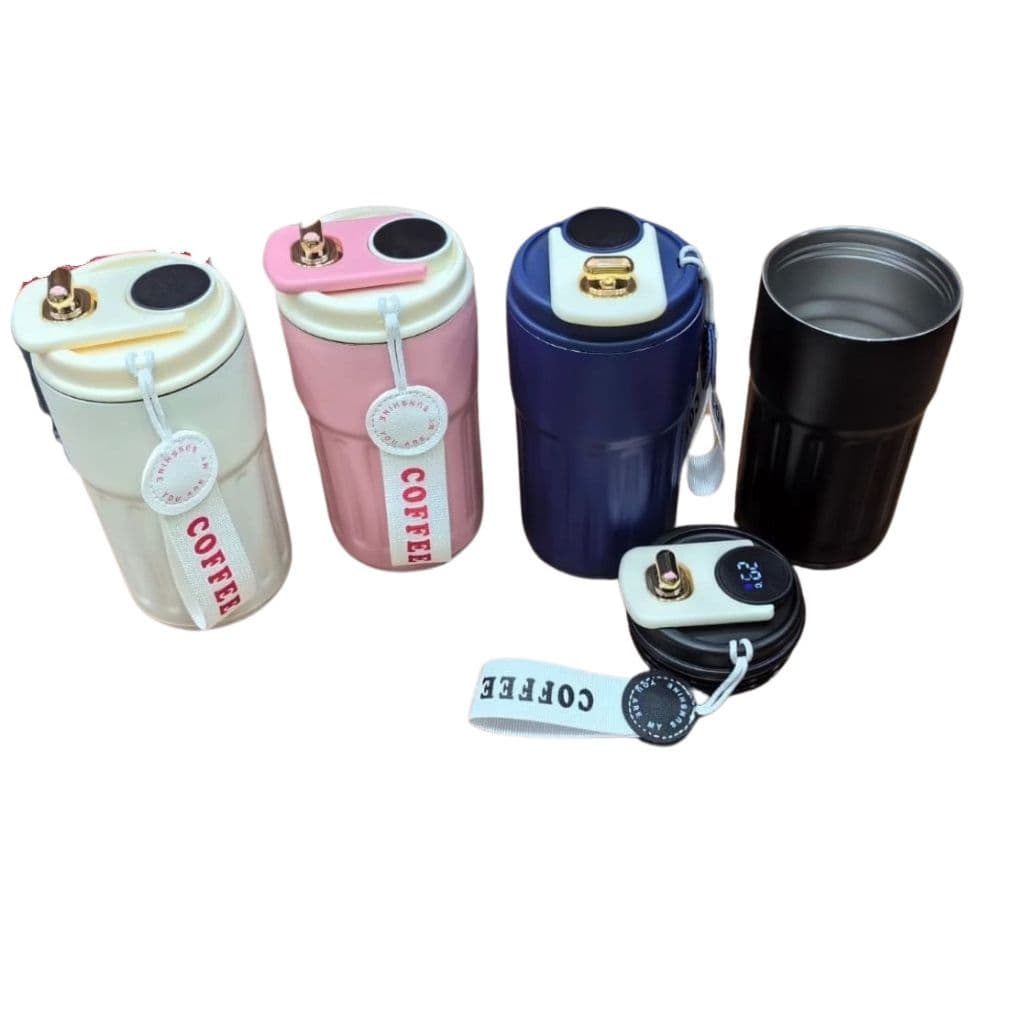 Copo térmico para café com display