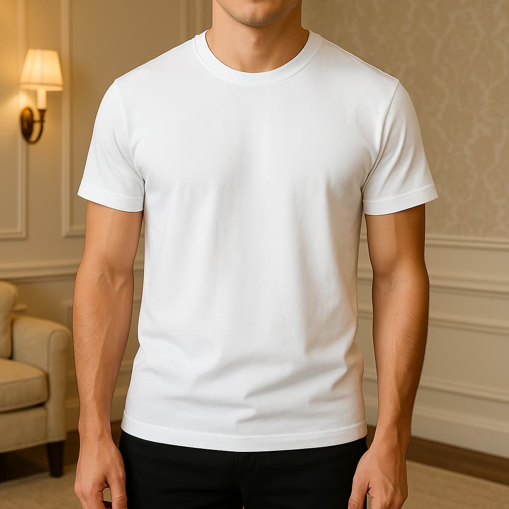 Camiseta Masculina Lisa 100% Algodão PROMOÇÃO