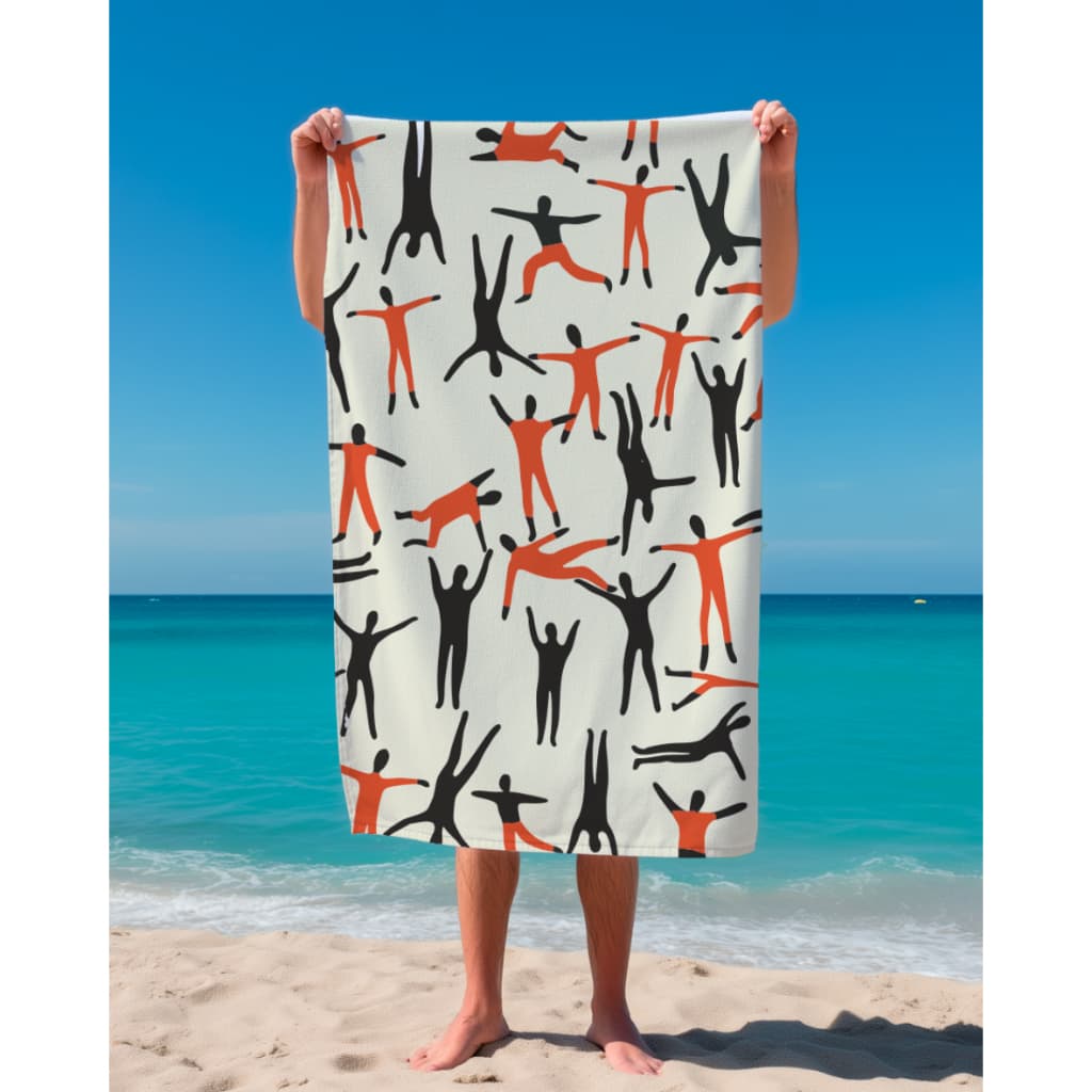 Canga Lenço Estampada The Fall 1,10x1,55m | Arte Exclusiva Algo Bonito Design