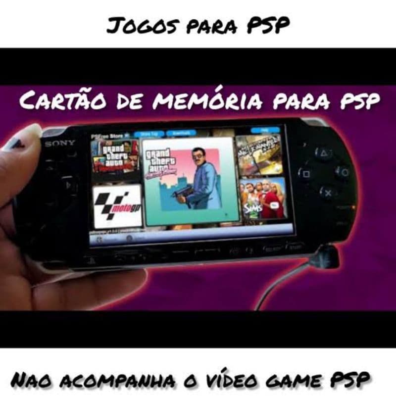 Cartão de Memória para PSP 1000/2000/3000 Classe 10 Personalizado