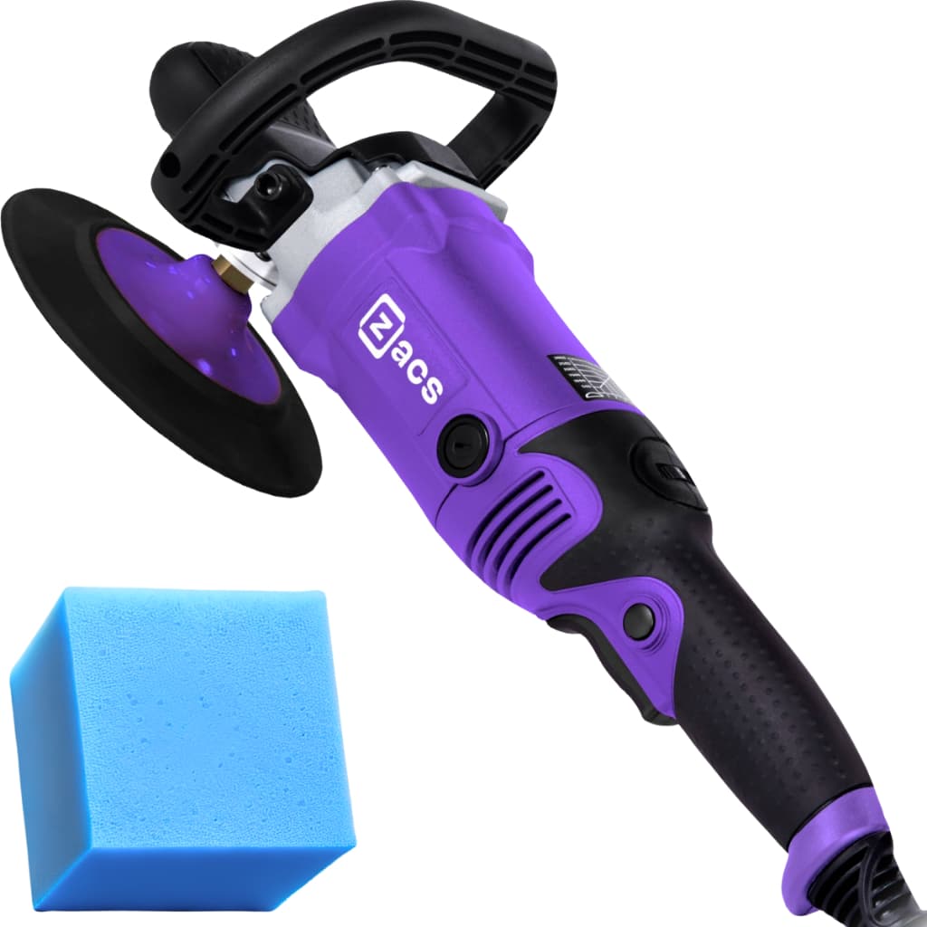 Politriz Rotativa Automotiva 6'' Elétrica Profissional Zacs