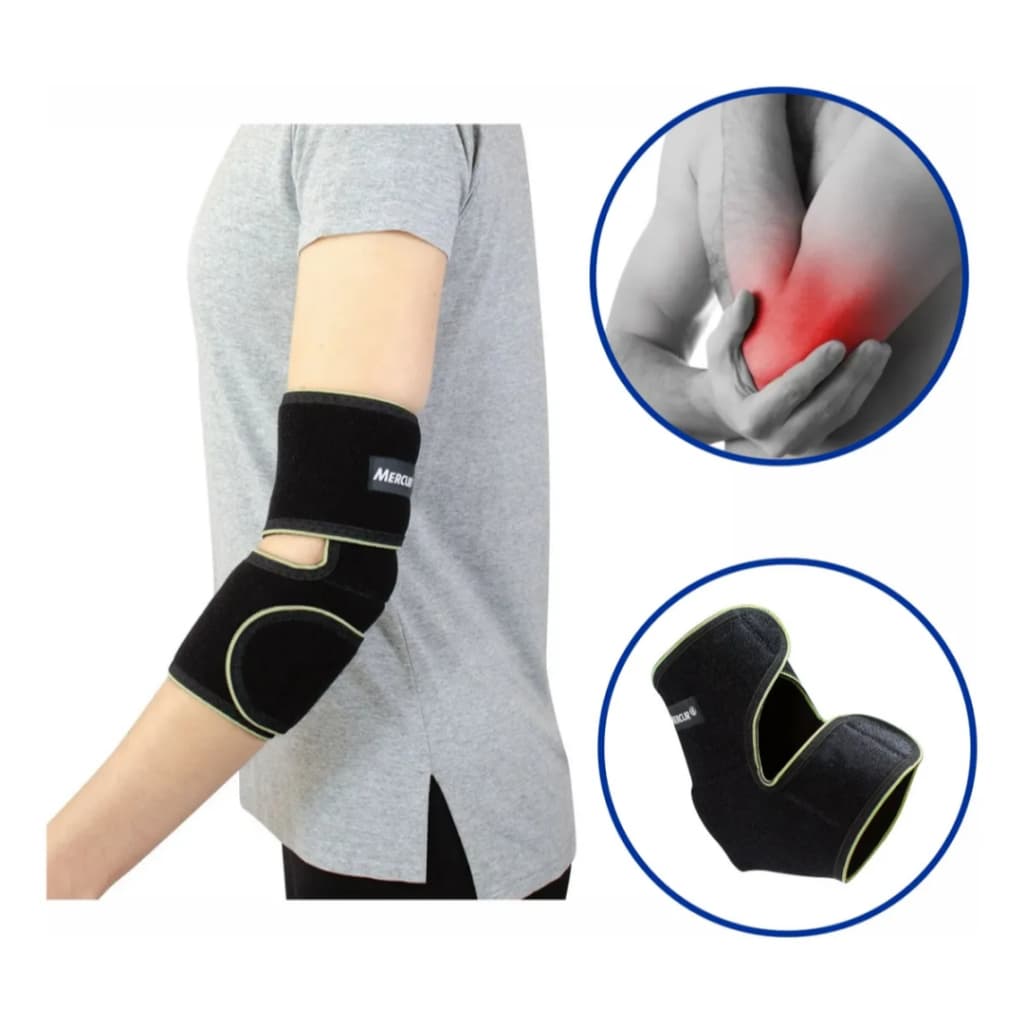Cotoveleira Ajustável Flex Alívia Dores Neoprene Mercur