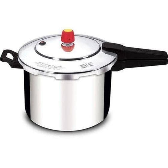 Panela de Pressão Polida 10L Fech. Externo New Line Eirilar