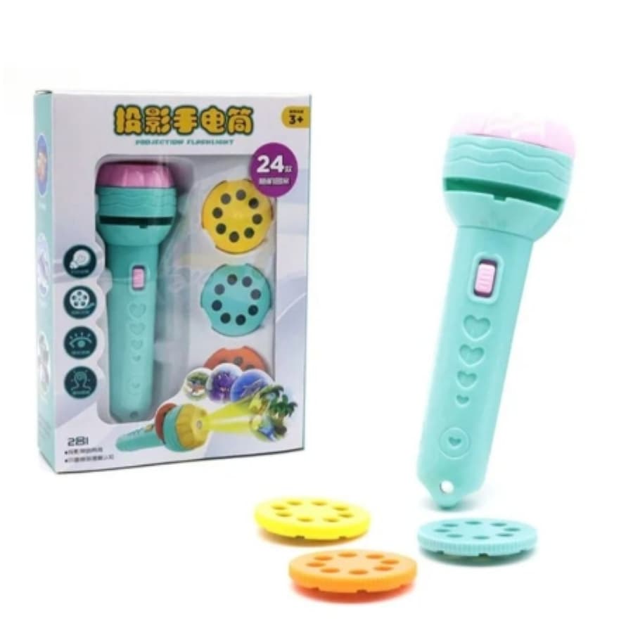 KIT 4 Lanternas Infantil Projetora de imagens Brinquedo para bebe e crianças