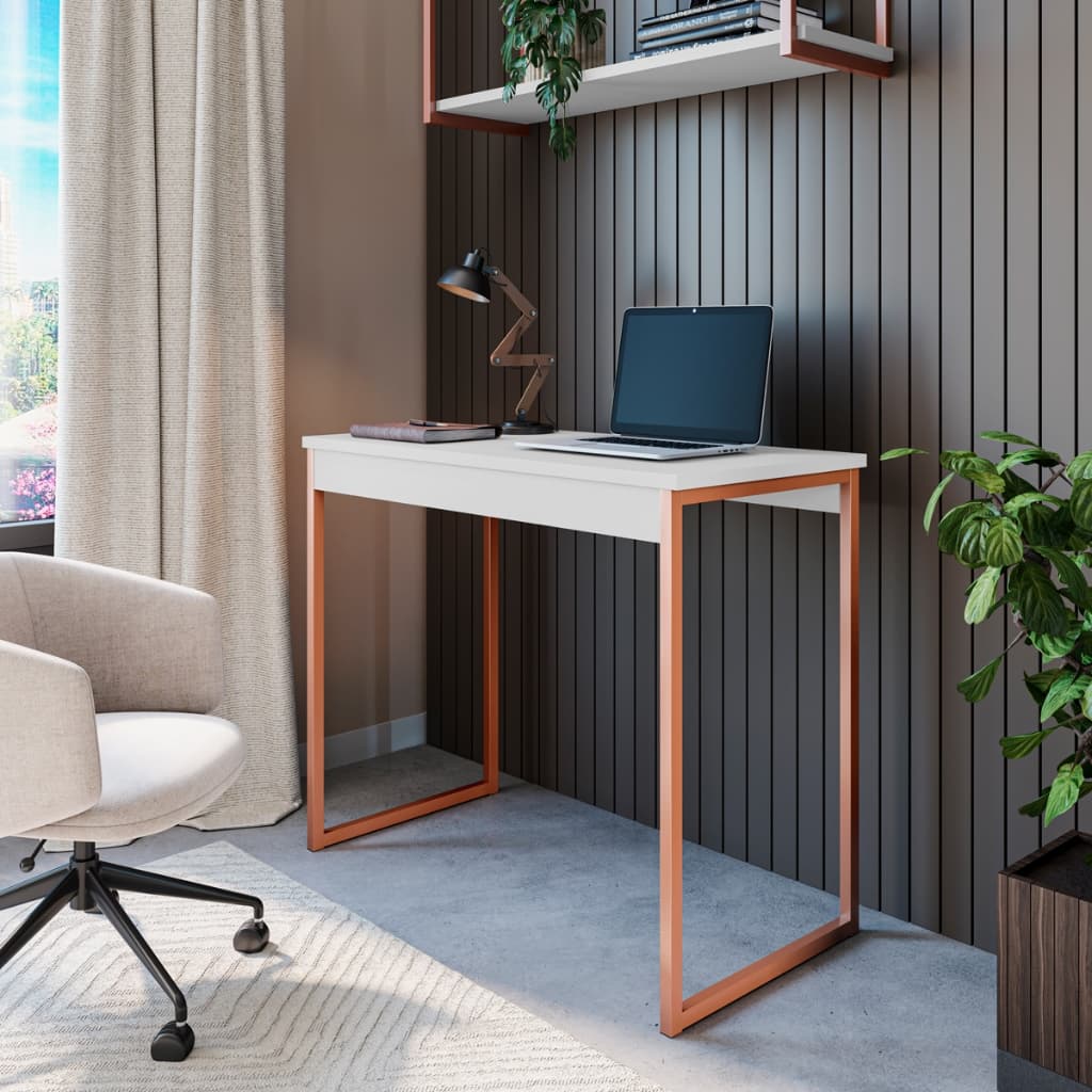 Mesa Escrivaninha Para Computador Notebook Home Office - Varias Cores