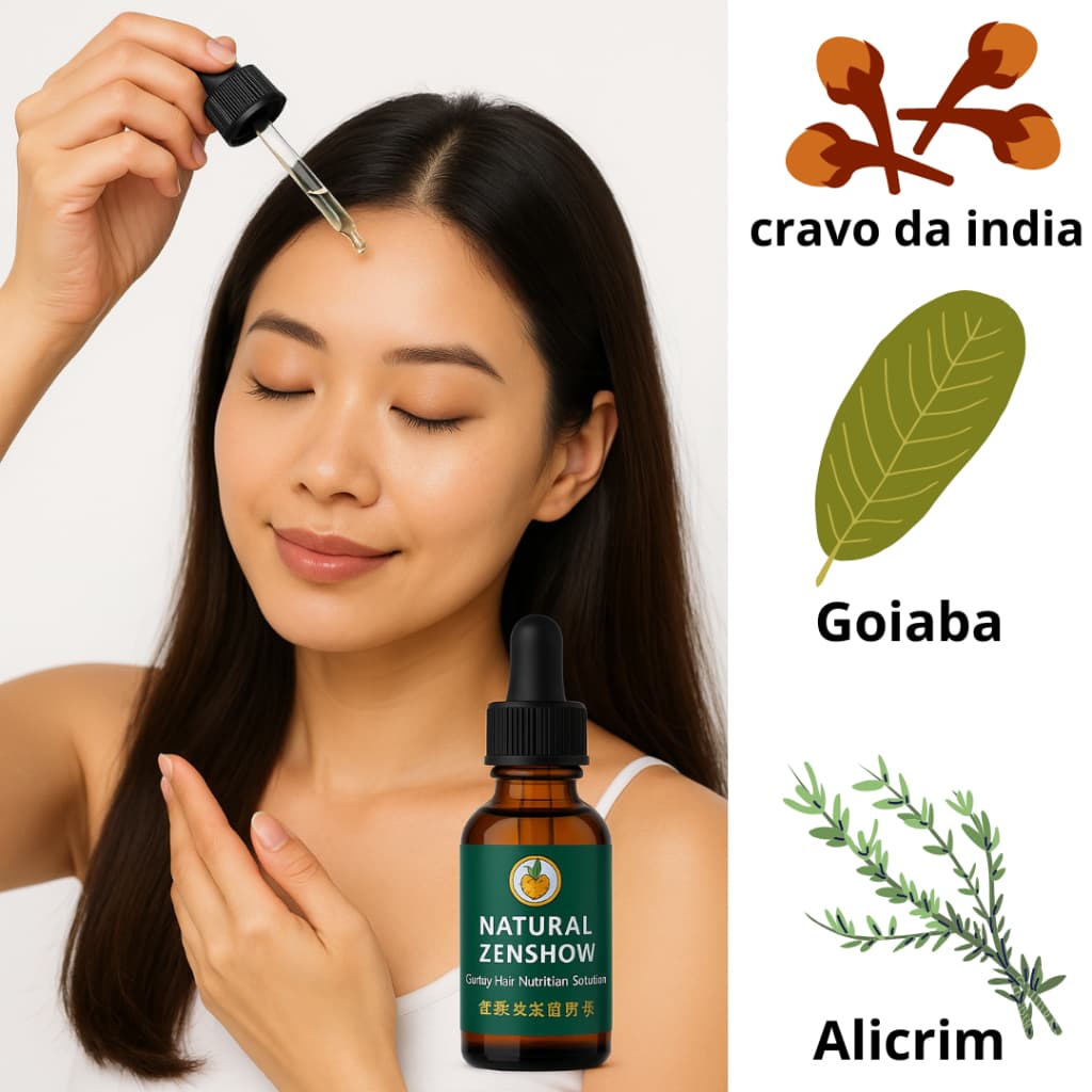 África Óleo Essencial tonico goiaba,cravo da india,alicrim 30ml TONICO VERDE