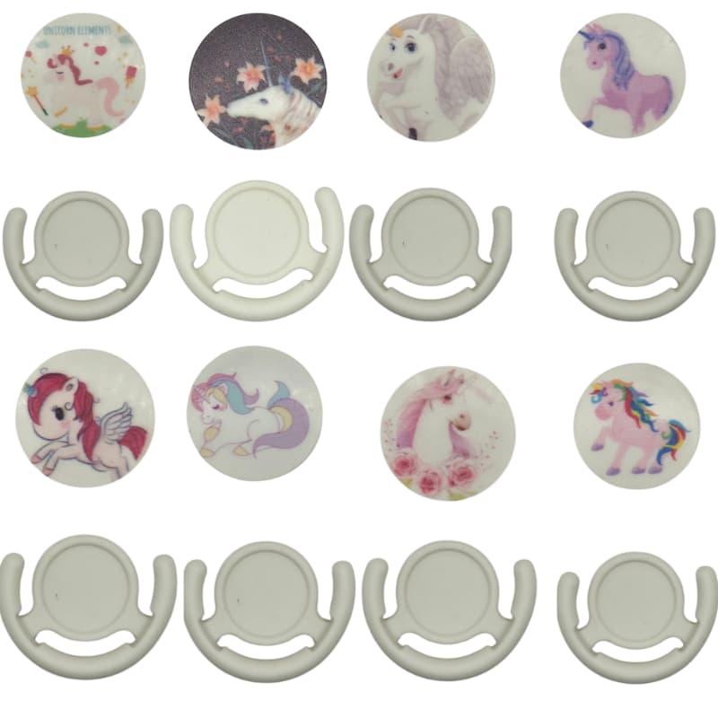 Pop-Socket Suporte para Celular Portatil PPSU modelo Pop Socket Unicornio Elegante Estiloso