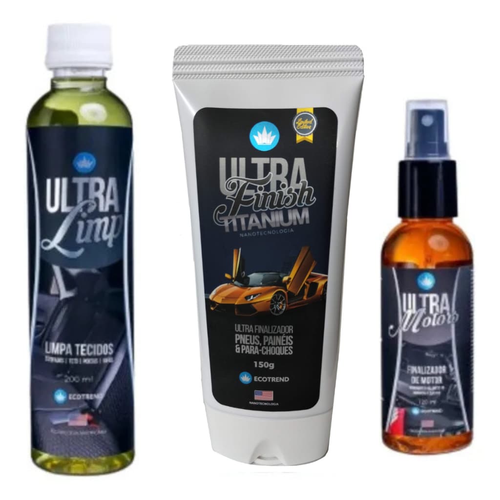 Ultra Finish Titanium Ultra Limp Tecidos Estof Ultra Motors ecotrend
