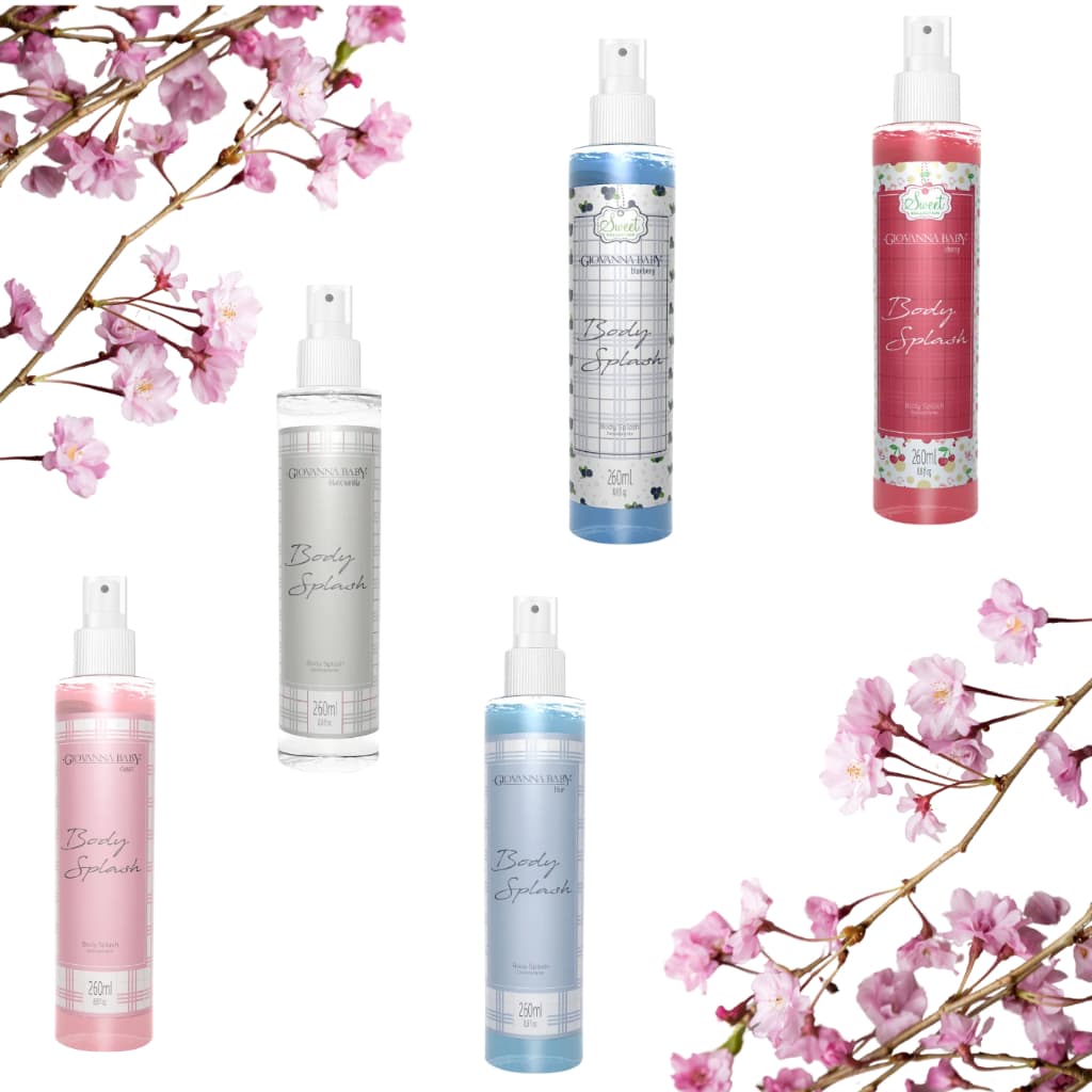 Body Splash Desodorante Corporal Giovanna Baby 260ml