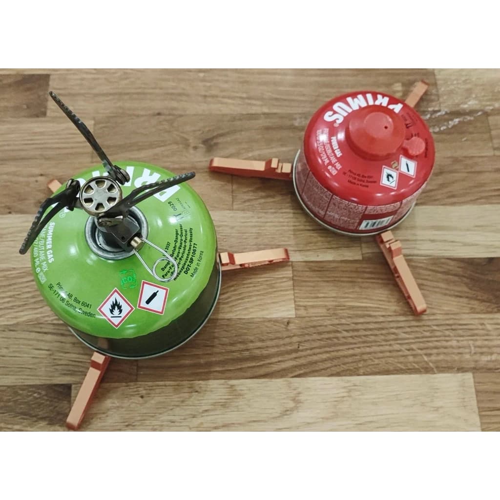 SUPORTE PARA BOTIJÃO DE GAS BUTANO - CAMPING - CARTUCHO - MESA - APOIO  - PetG - Impressão 3d