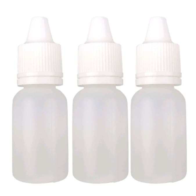 100-frascos conta gota 10ml com bico e tampa