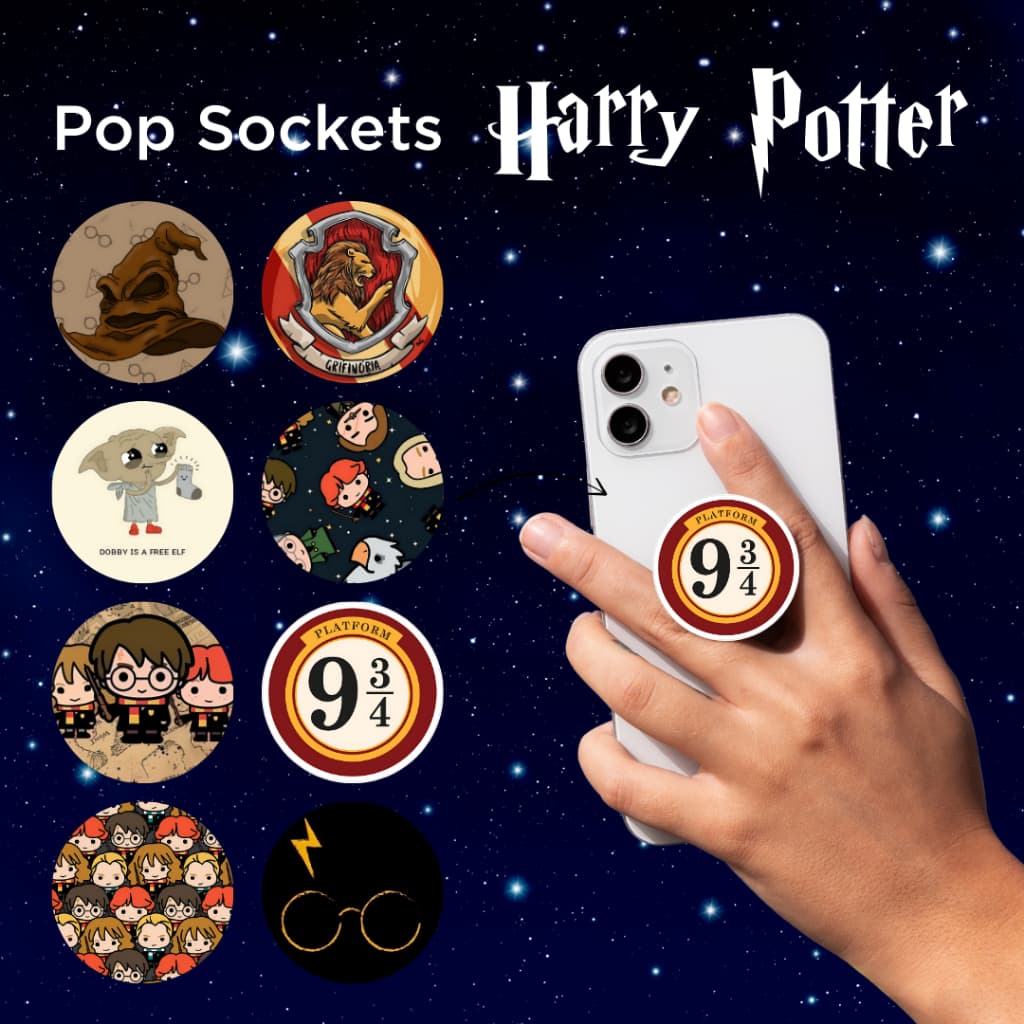 Pop Socket Personalizado Harry Potter/ Hogwarts