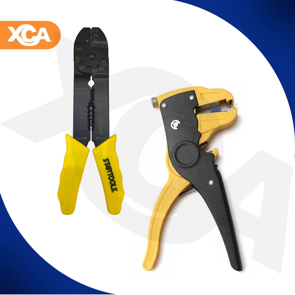 Alicate Descascador Desencapador de Fio Automático profissional Kit De 0,75 A 6,0mm