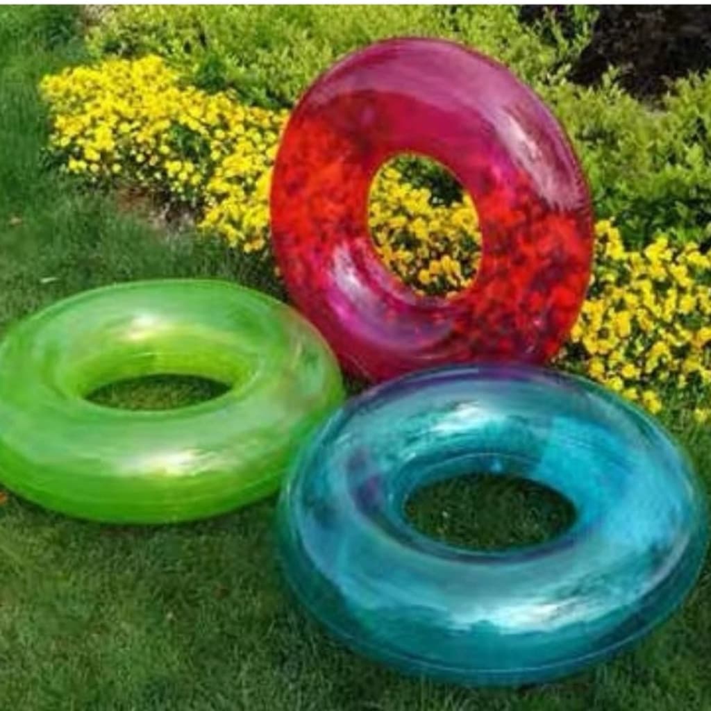Boia Neon Piscina Circular Cintura Inflavel Pool Party