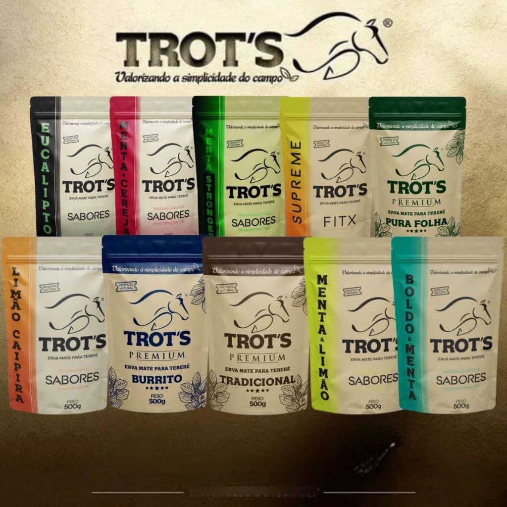 ERVA-MATE TERERÉ GELADO 500g | NATURAL E PREMIUM 🌿❄️ | FRESCO & SABOROSO 🧉TROT´S