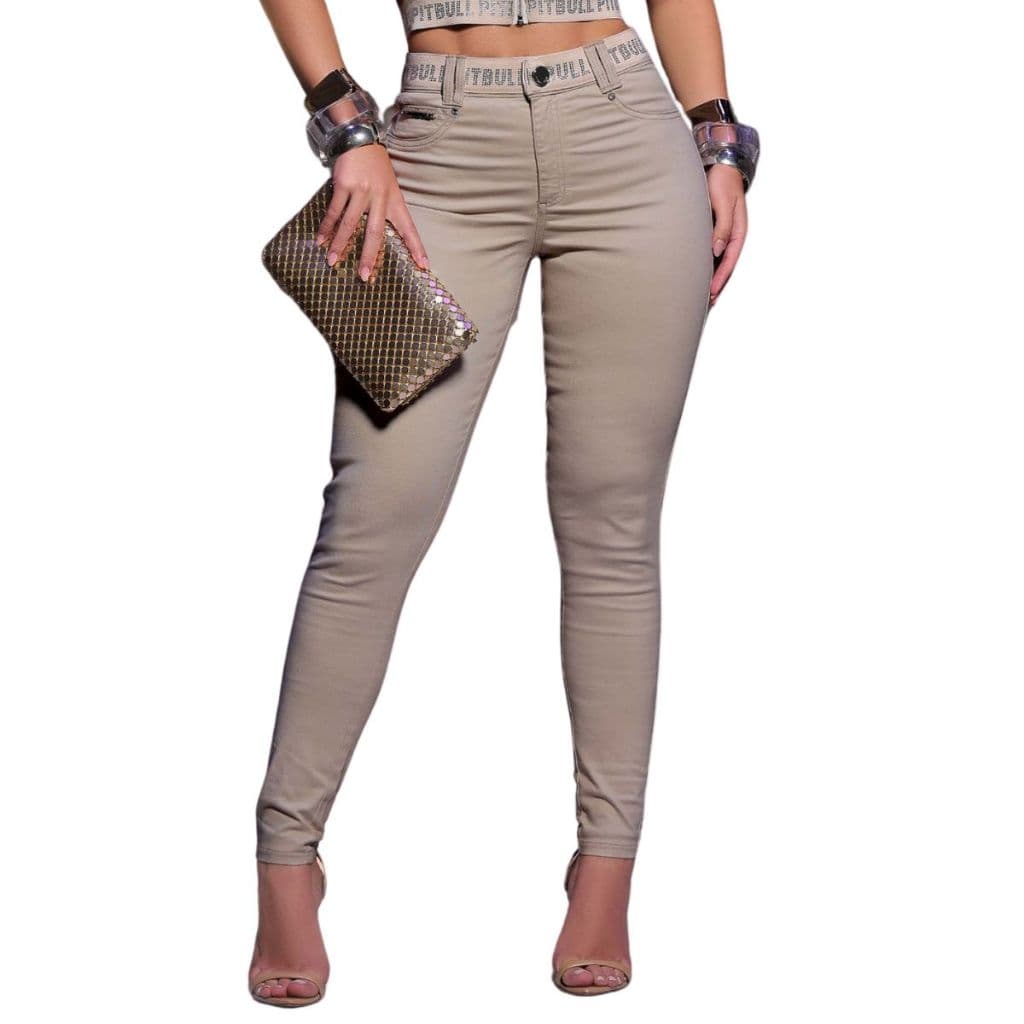 Calça Jeans Feminina Skinny Pit Bull Jeans Modela cintura empina Bumbum original.