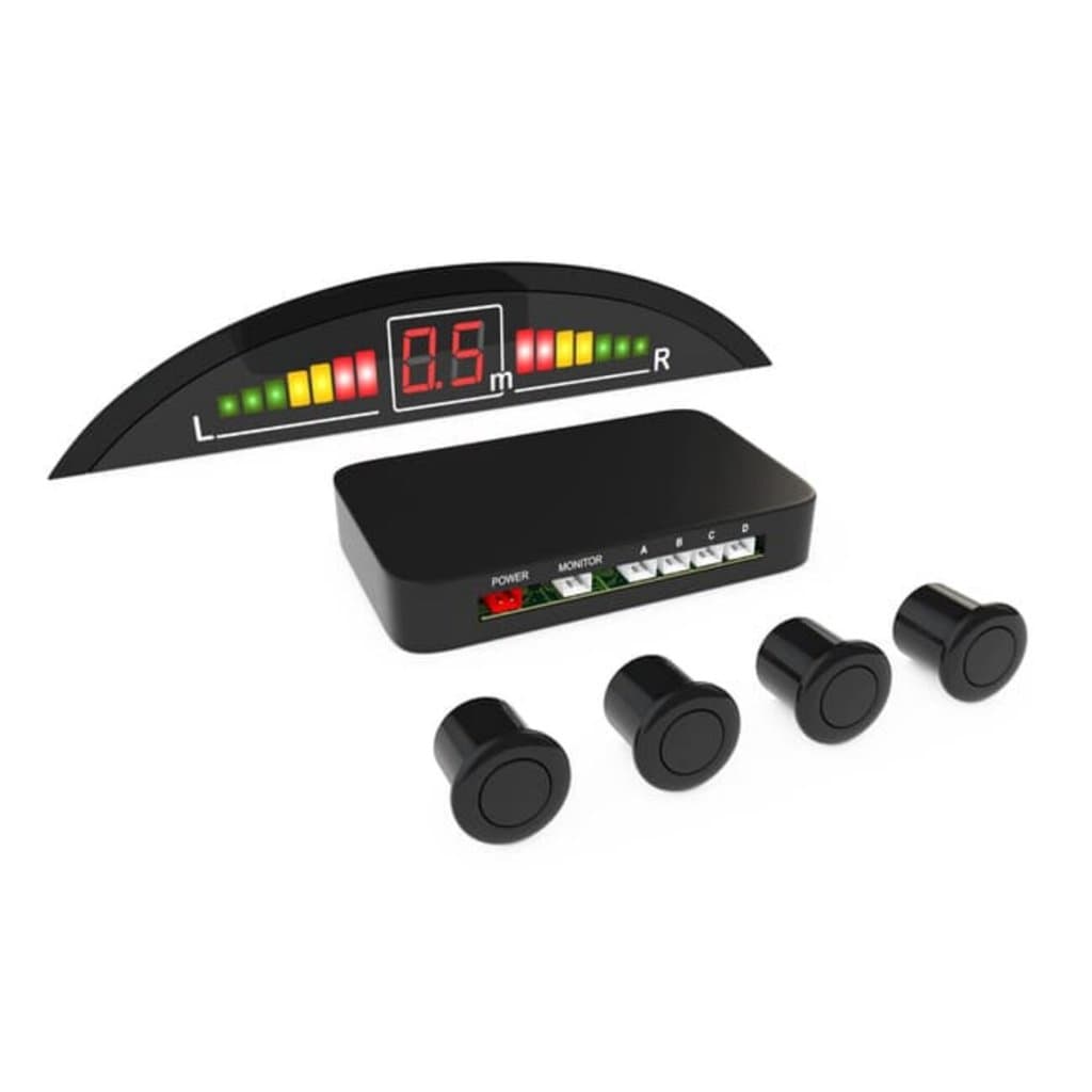 Sensor Estacionamento Veícular Knup Carro 4 Sensores Kp-s100