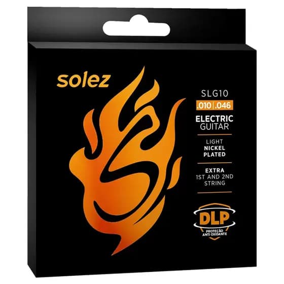 Encordoamento Corda Solez Guitarra 010 - SLG10