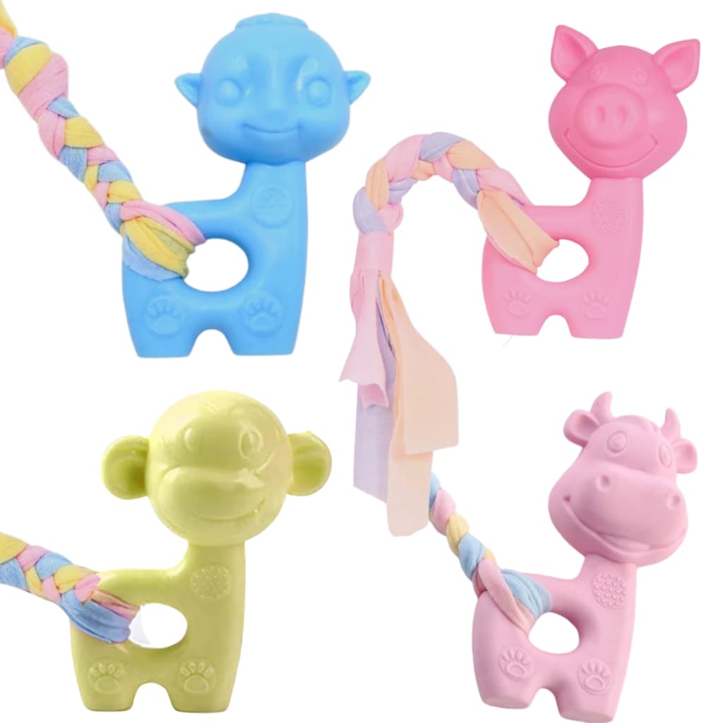 Brinquedo Mordedor Bichinhos P/ Cachorros