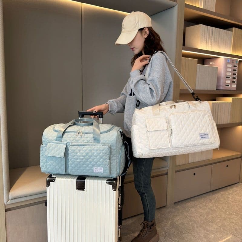 Mochila Grande retângulo Masculina Feminina De Viagem Bolsa Academia