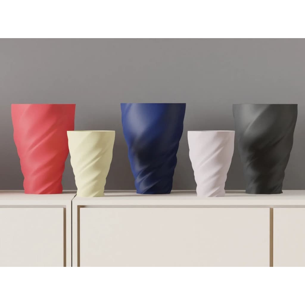 Vaso Decorativo Tecido Torcido – Design Sofisticado e Moderno
