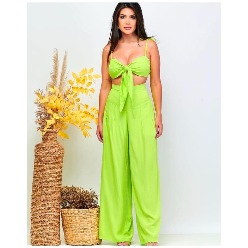 Conjunto calça e top