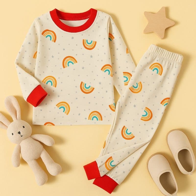 Conjunto De Bebê Pijama Várias Cores Roupa Bebe Confortável