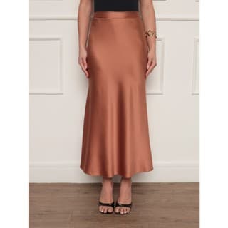 Saia Longa Crepe Amanda Lisa