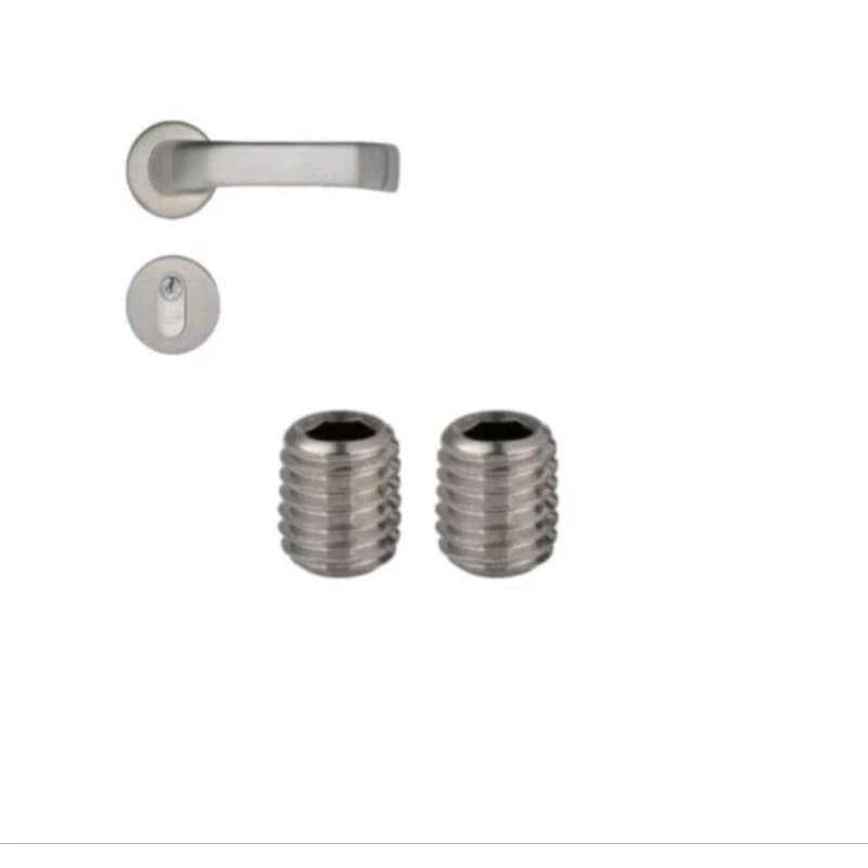 Kit 10 parafusos Allen 6mm Para Maçaneta Fechadura Pado Lafonte Imab Papaiz
