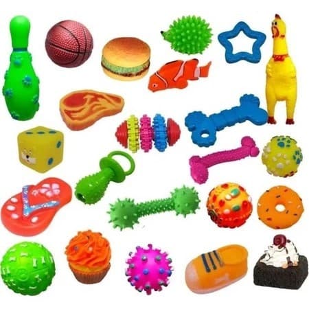 Kit Brinquedos Cachorro Pet Pequeno Porte Brinquedinho Pet Mordedor