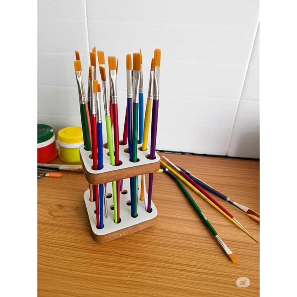Porta Pinceis/Suporte Para Pincel/Organizador De Pinceis