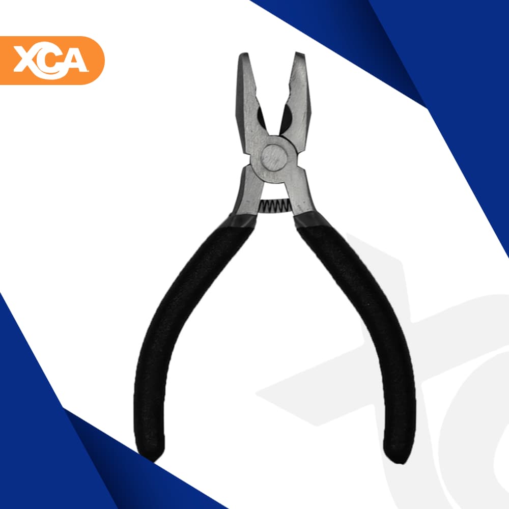 Alicate Universal 4,5” Com Mola e Cabo Emborrachado