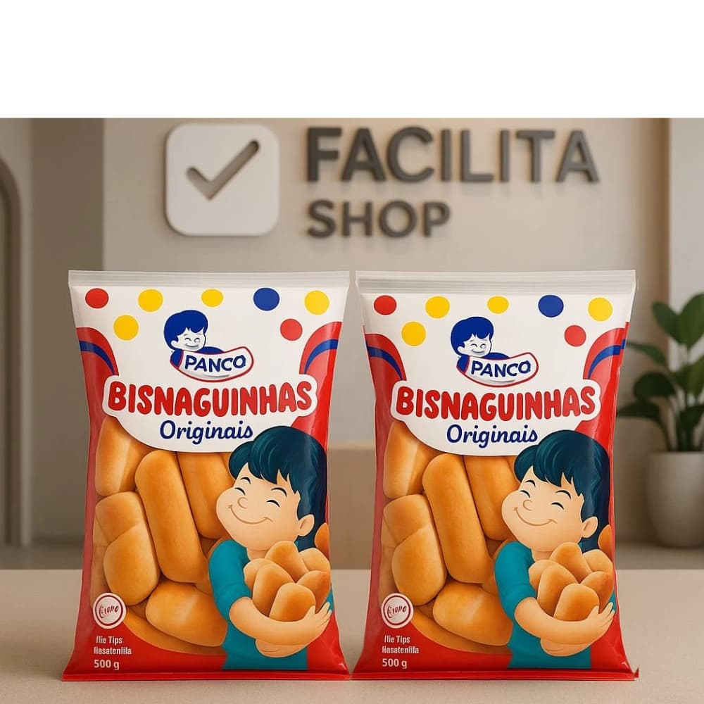 2 BISNAGUINHAS Originais 300 g