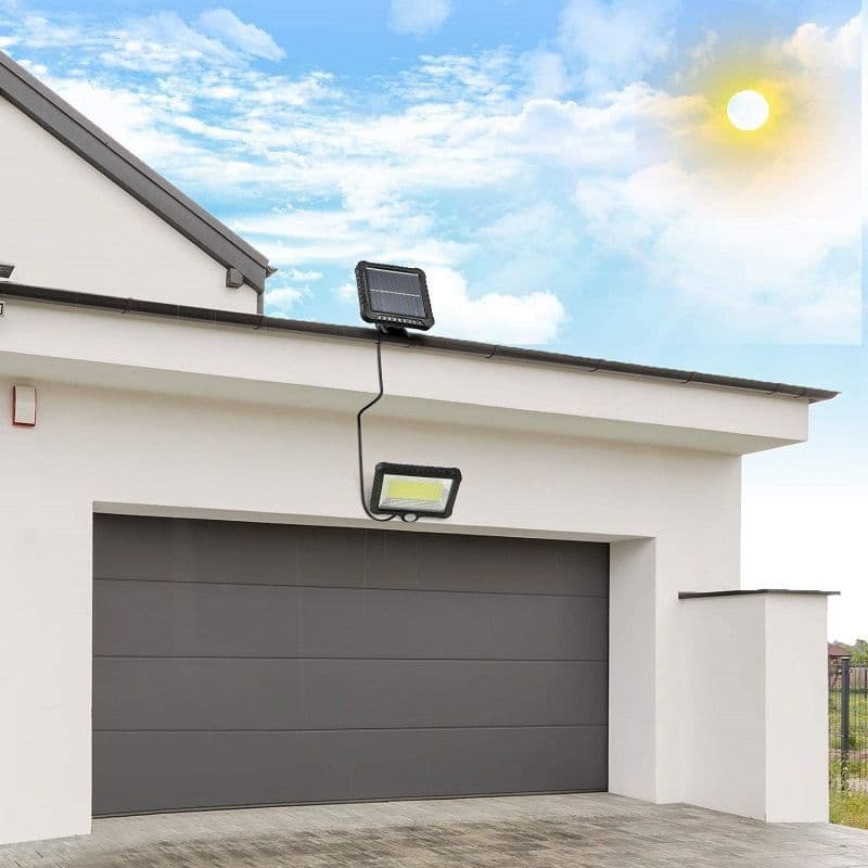 Refletor Led Solar Sensor de movimento