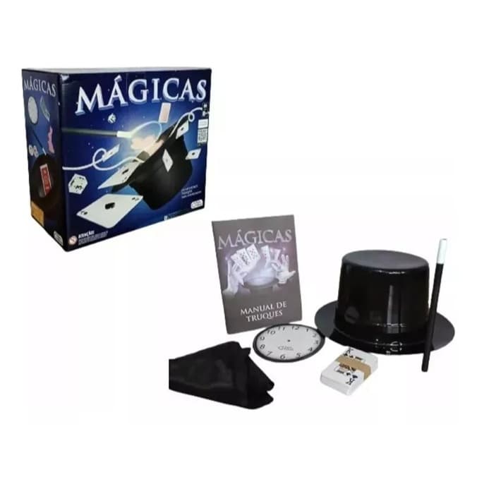 Caixa Magica Pais & Filhos 30 Truques Magia Sensacional