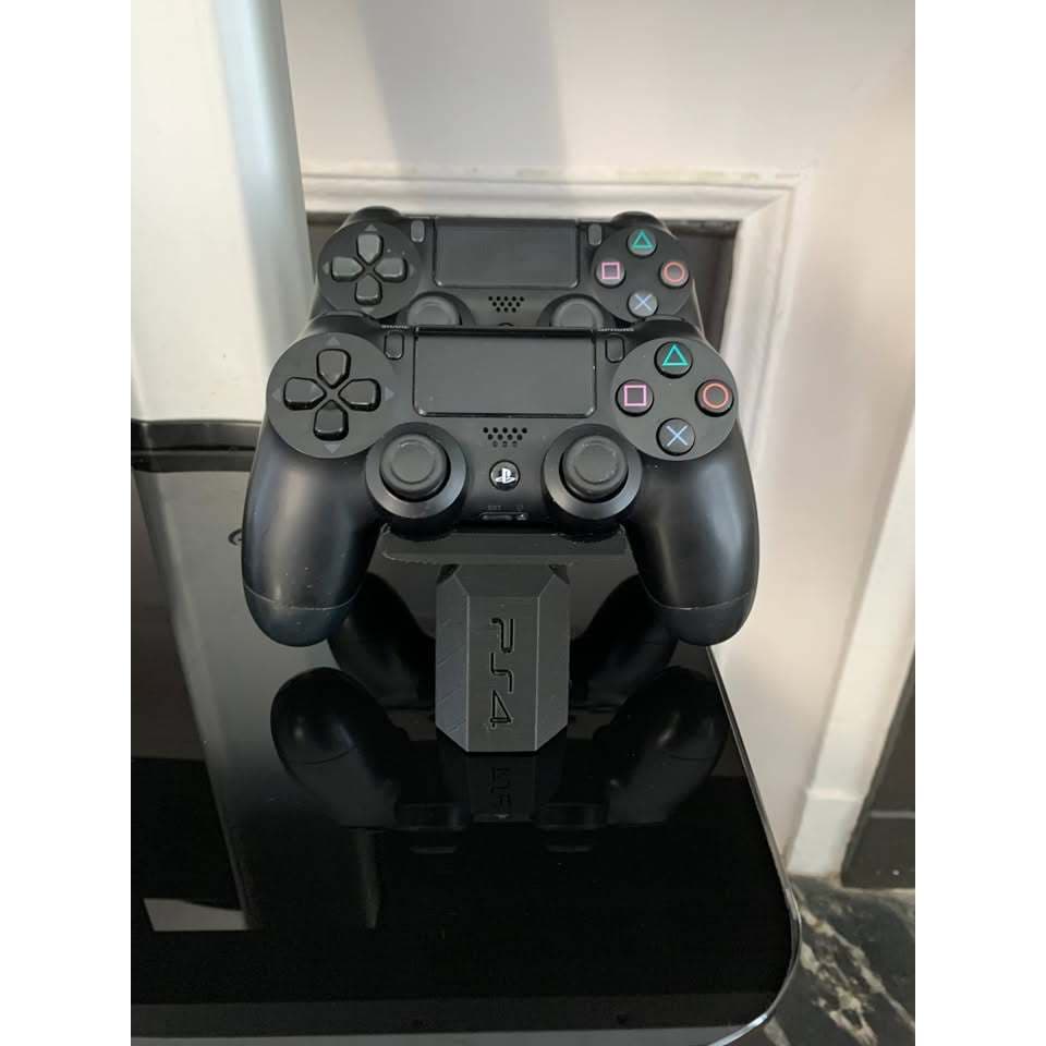 Suporte Stand Duplo Controle Playstation 4 PS4 logotipo