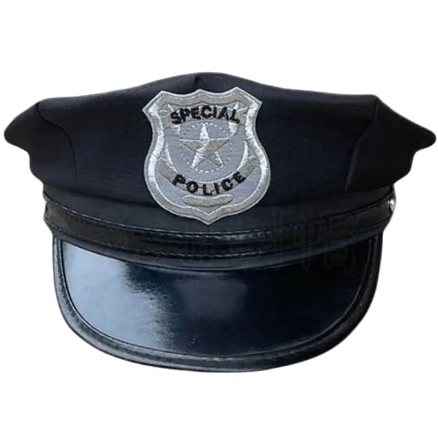 Quepe Boina Policial Fantasia Azul Marinho