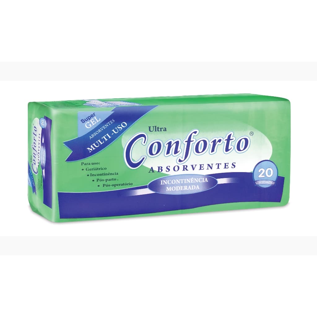 Absorvente Pós Multi-uso Ultra Conforto Kit c/ 2 Pacotes