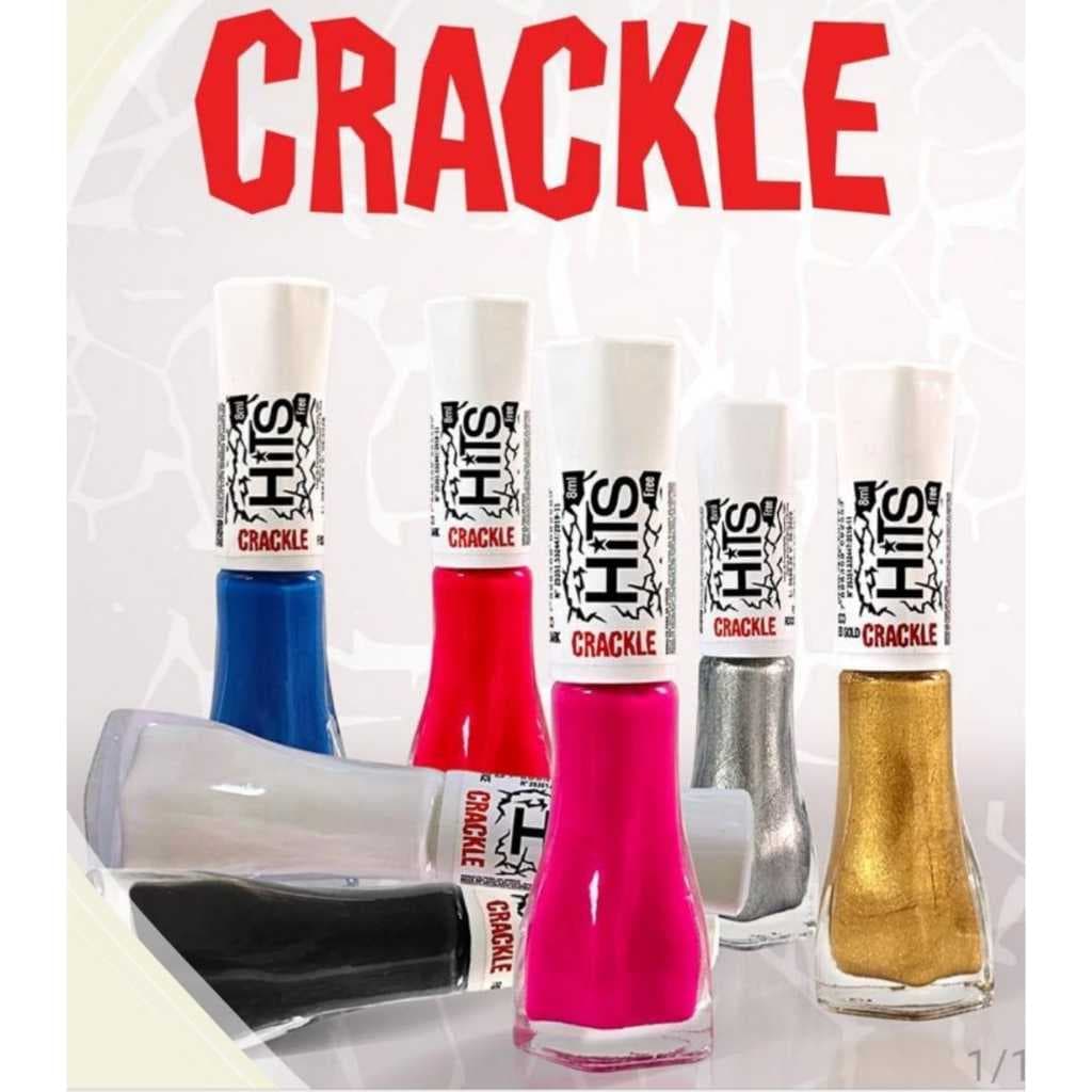 Lançamento HITS esmalte efeito crackle anos 2000