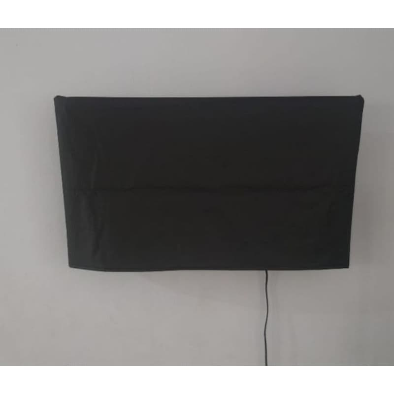 Capa de TV Televisão Protetora Corino Impermeável Preto
