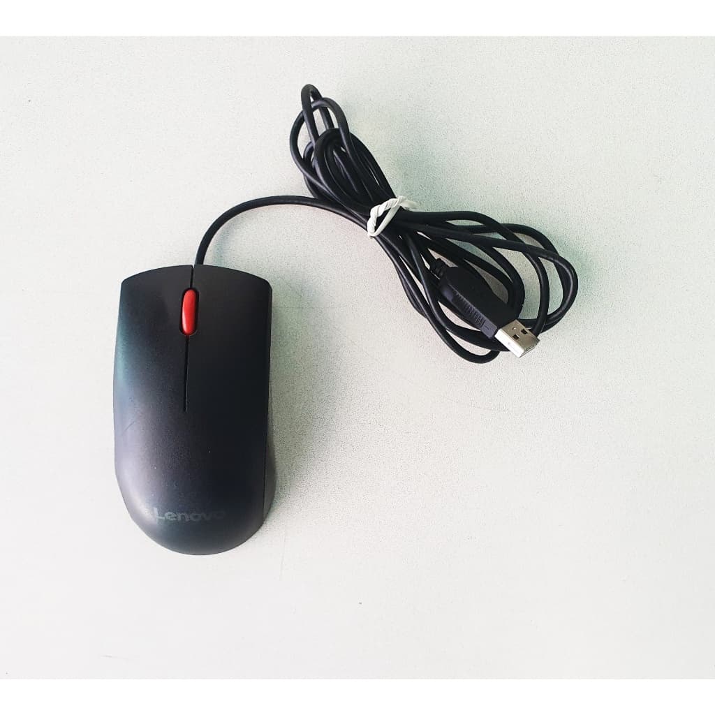 Mouse USB Com Fio Lenovo M0EUU0A 00PH128 - Usado