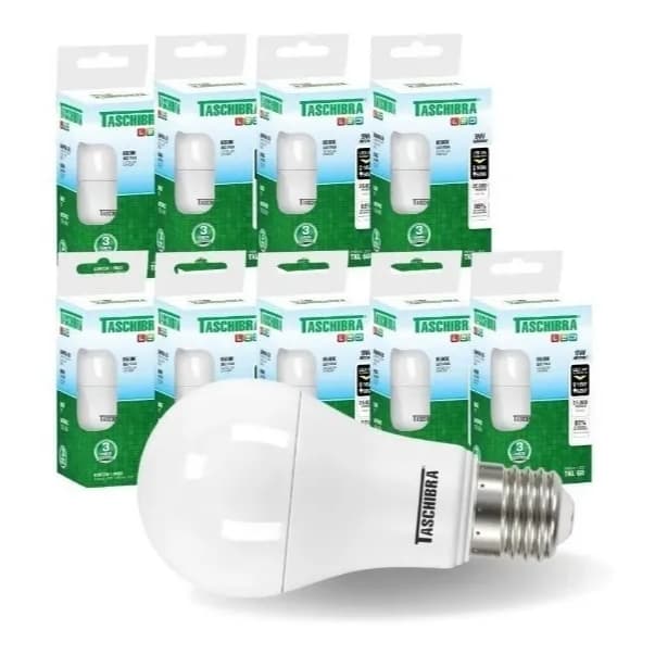 Kit 10 Lâmpada Led Tkl 9w Bulbo Soquete E27 Bivolt Promoção